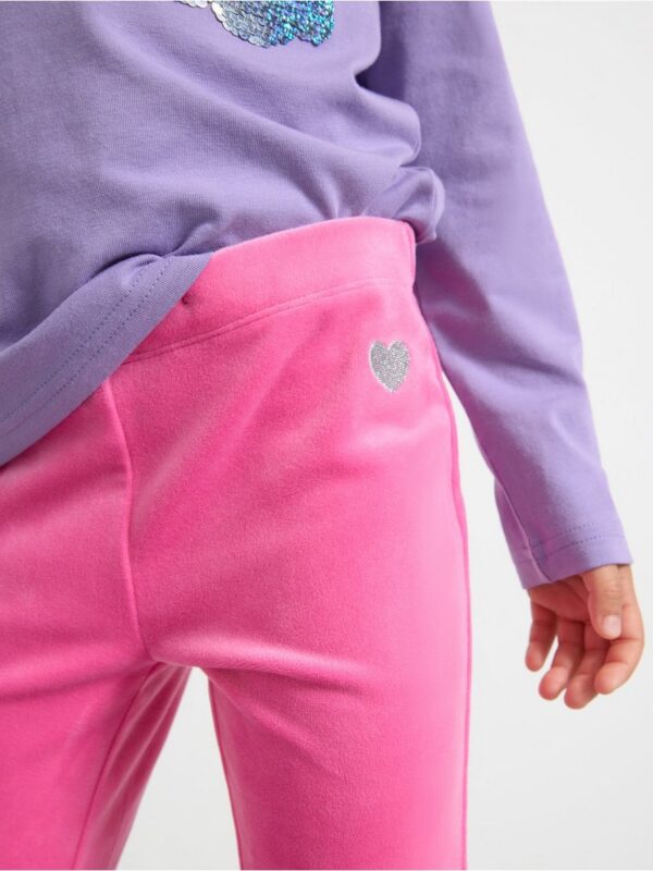 Velour leggings - 3001963-481