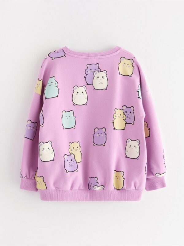 Sweatshirt with brushed inside - 3001966-9857