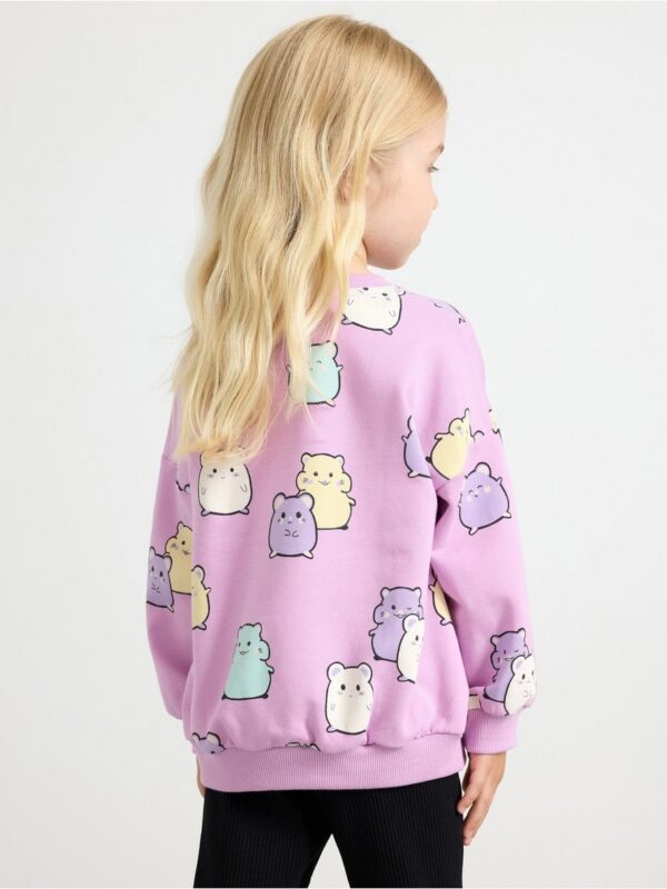 Sweatshirt with brushed inside - 3001966-9857