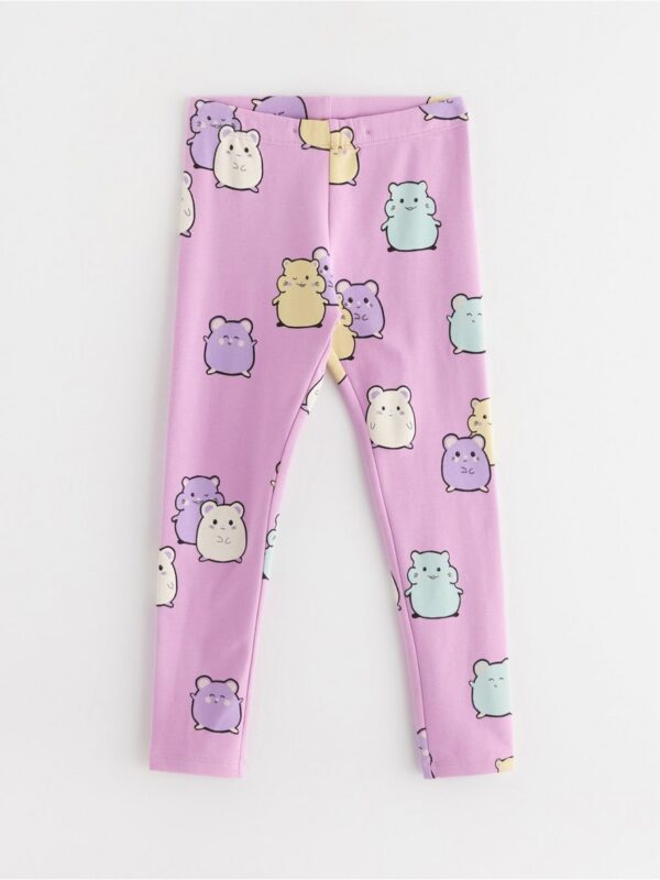 Leggings with brushed inside - 3002049-9857