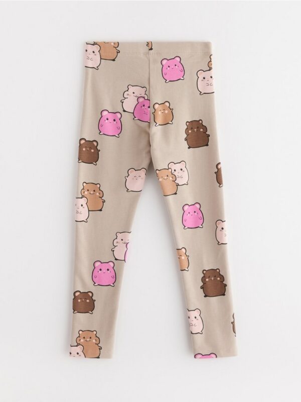 Leggings with brushed inside - 3002049-9928