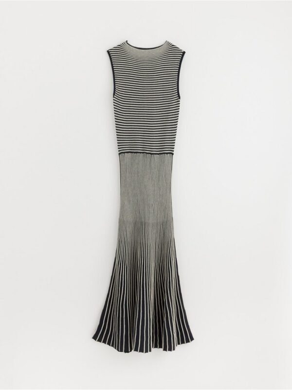 Knitted midi dress - 3002086-9577