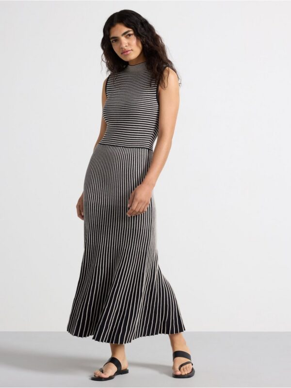 Knitted midi dress - 3002086-9577