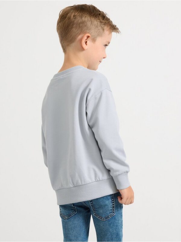 Sweatshirt with brushed inside - 3002106-8403