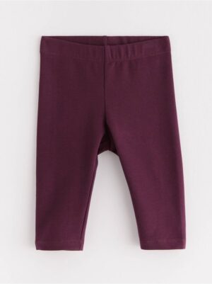 Leggings with brushed inside - 3002199-7268