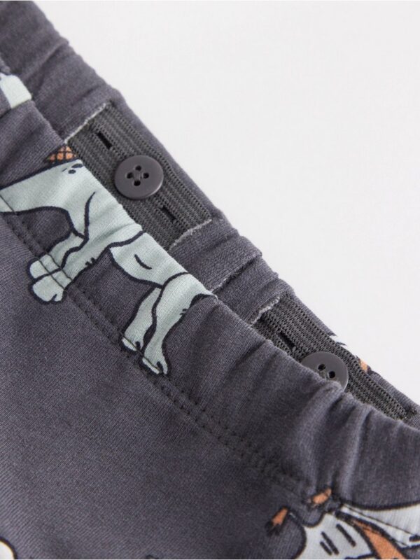 Leggings with brushed inside - 3002228-8429