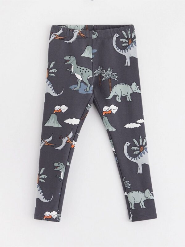 Leggings with brushed inside - 3002228-8429