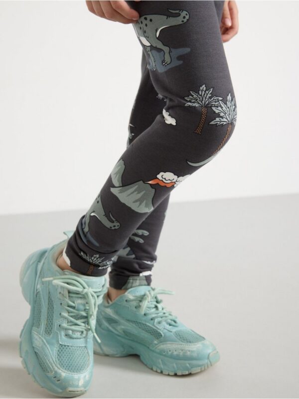 Leggings with brushed inside - 3002228-8429
