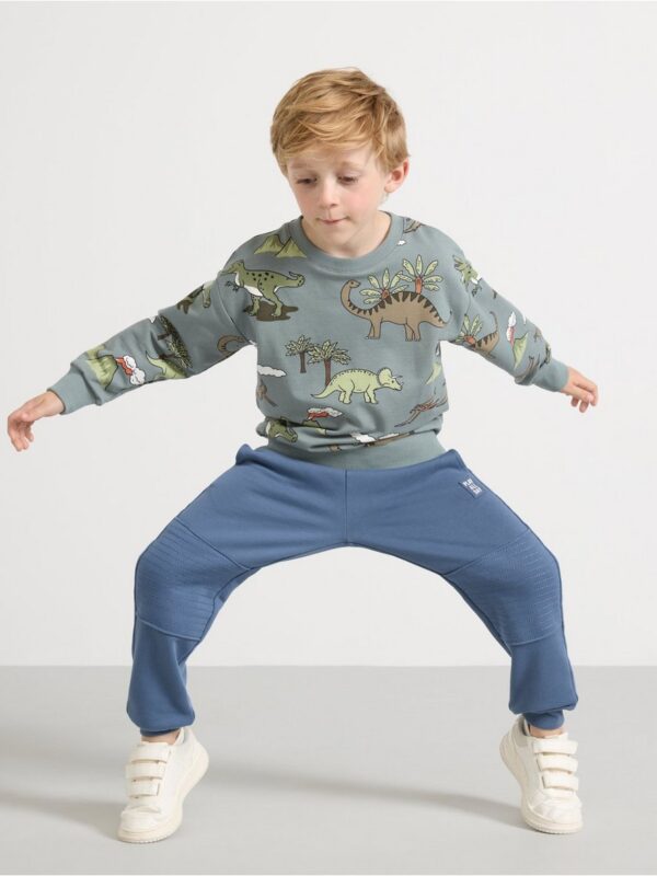 Sweatshirt with brushed inside - 3002230-8851