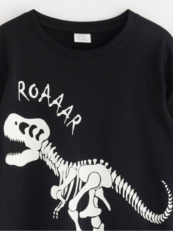 Top with glow in the dark print - 3002232-80