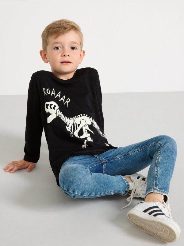 Top with glow in the dark print - 3002232-80