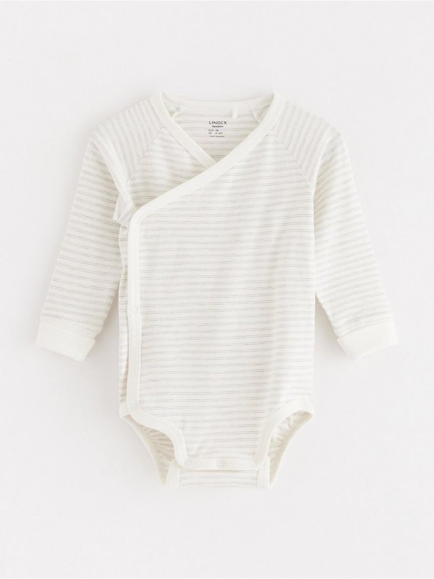Bodi – Long-sleeved wrap bodysuit