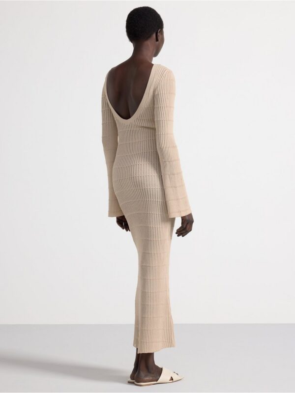 Knitted maxi dress - 3002447-2659