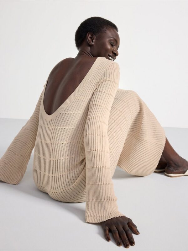 Knitted maxi dress - 3002447-2659