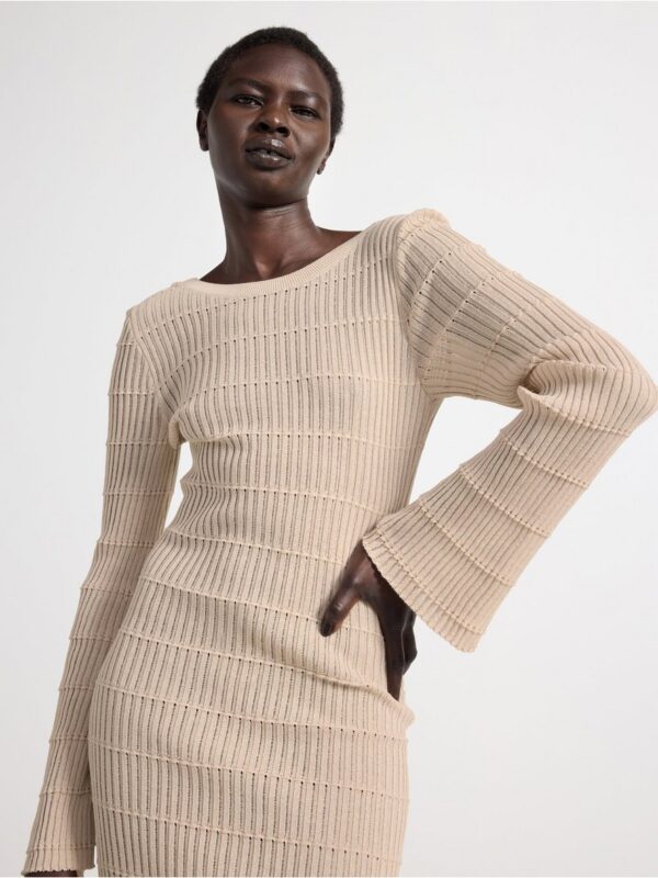Knitted maxi dress - 3002447-2659