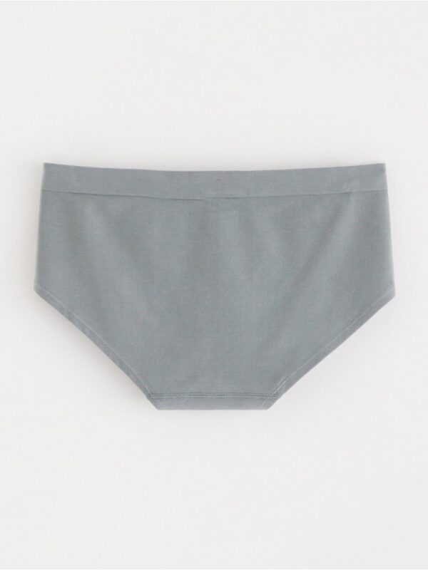 Seamless briefs with regular waist - 3002487-9002