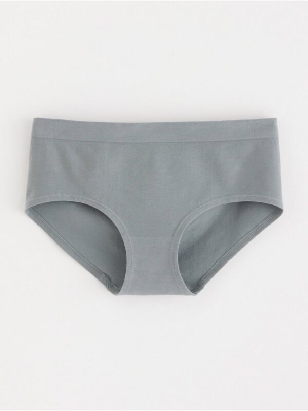 Seamless briefs with regular waist - 3002487-9002