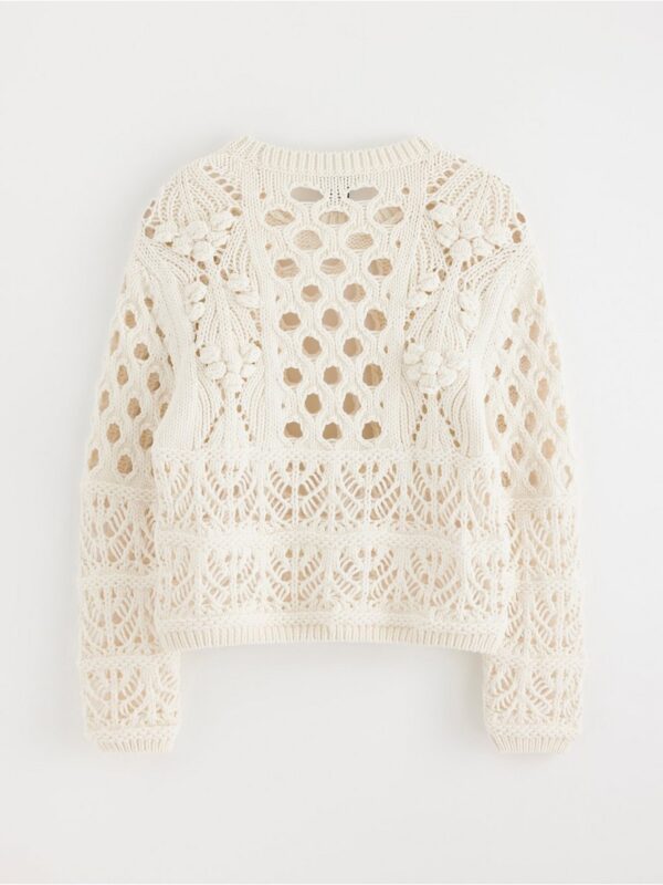 Hole-knit jumper - 3002523-1480
