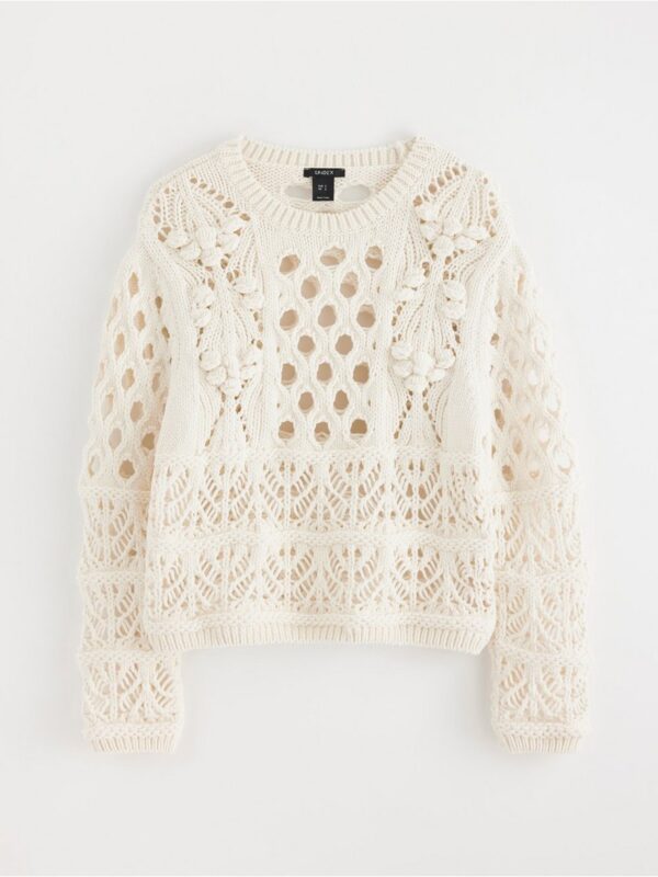 Hole-knit jumper - 3002523-1480