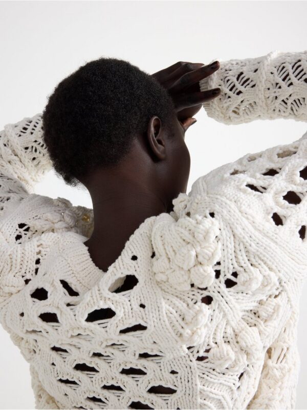 Hole-knit jumper - 3002523-1480