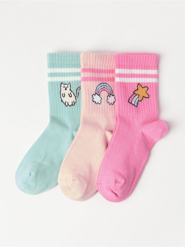 3-pack  socks - 3002584-6907