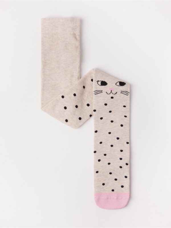 Tights with antislip - 3002592-7197