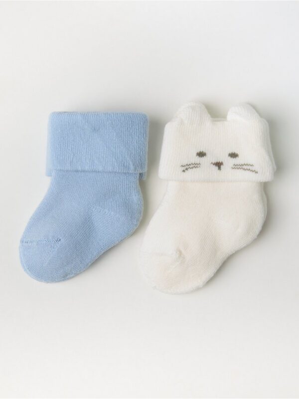 2-pack  terry socks - 3002612-2197
