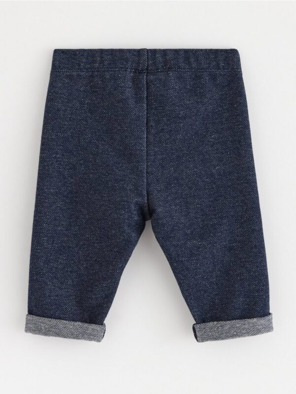 Joggers in denim jersey - 3002618-790