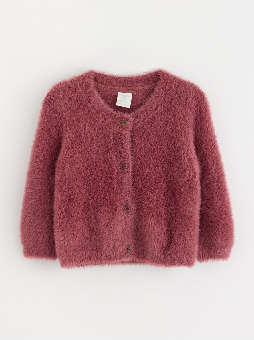 Dzemper – Fluffy knitted cardigan