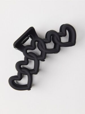 Hair grip with hearts - 3002922-80