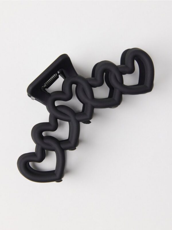 Hair grip with hearts - 3002922-80