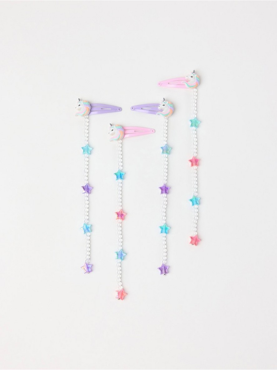 Snala za kosu – 4-pack  hairclips with pearls