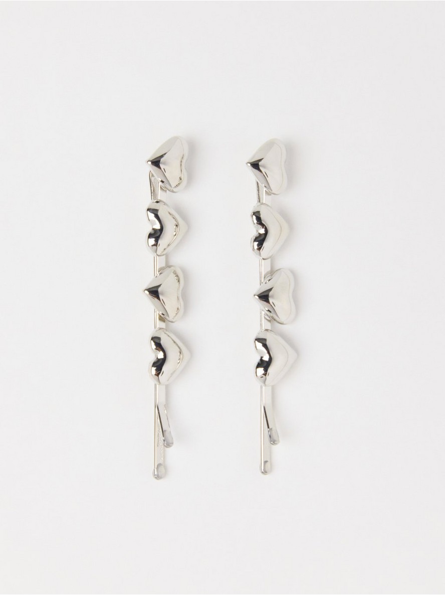 Snala za kosu – 2-pack  hair pins with hearts