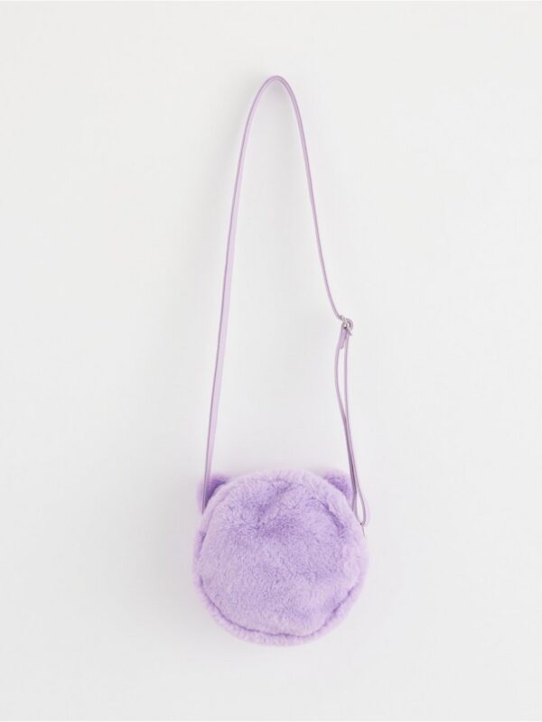 Fluffy shoulder bag - 3002953-9857