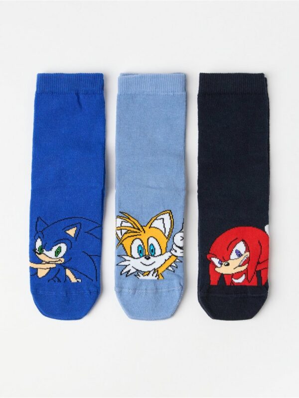3-pack Sonic the Hedgehog  socks - 3003103-2521