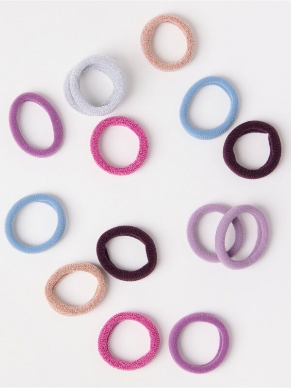 14-pack  hair elastics - 3003234-5335