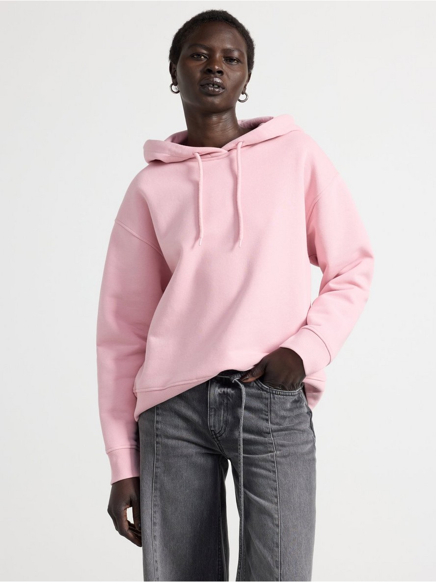 Dukserica – Hoodie with brushed inside