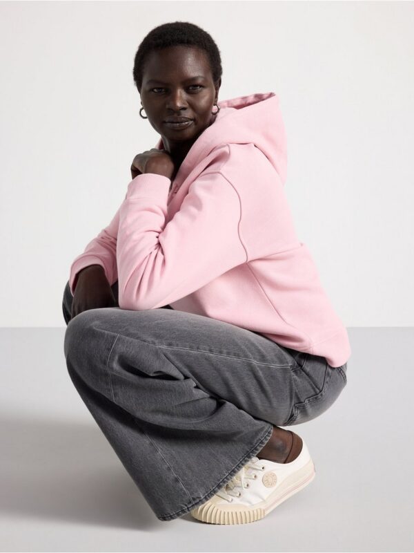 Hoodie with brushed inside - 3003673-2643