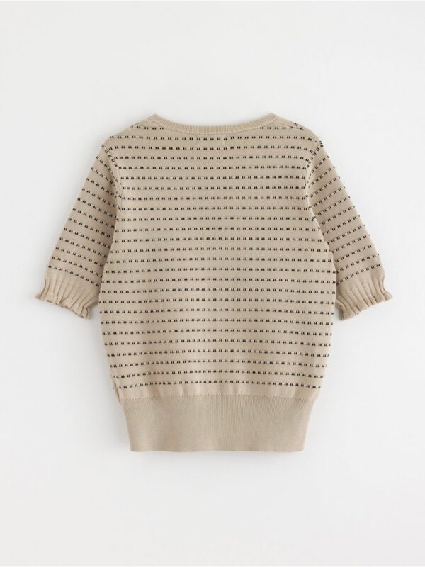 Patterned short sleeve jumper - 8539805-4344