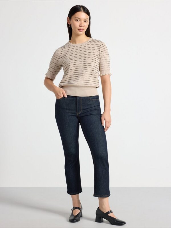 Patterned short sleeve jumper - 8539805-4344