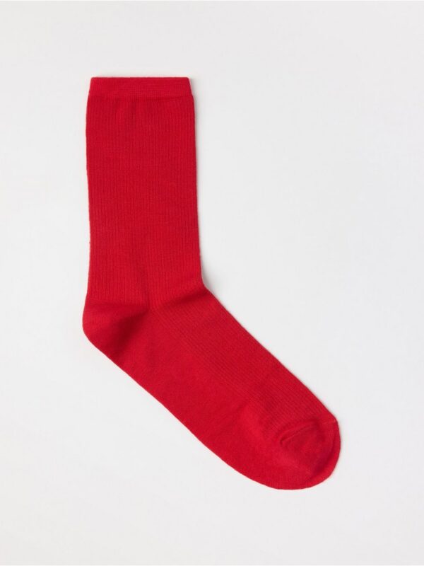 Ribbed socks - 8567612-7706