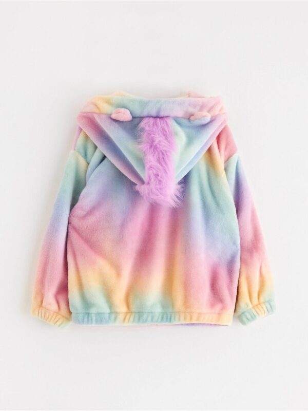 Hoodie with zip - 8583701-9857