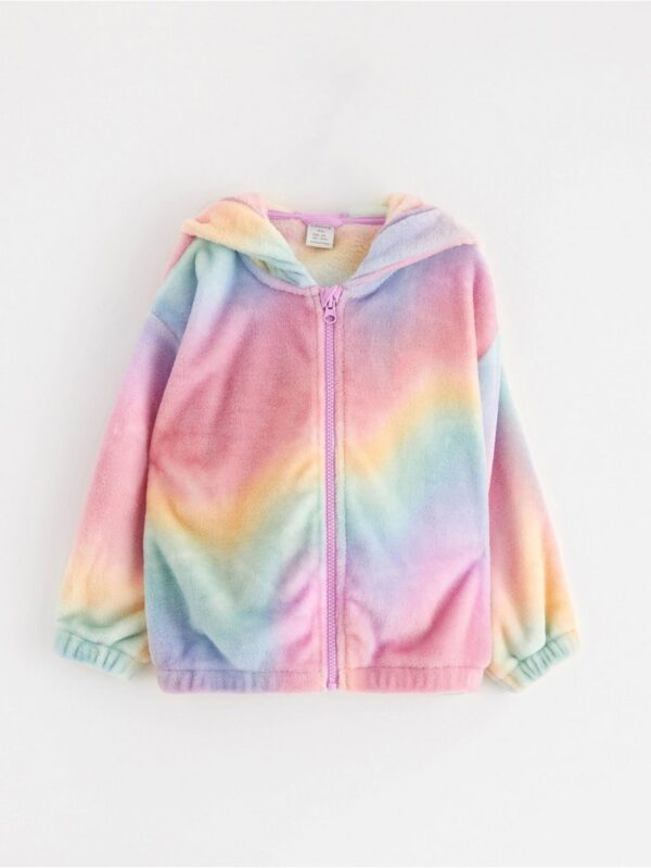Hoodie with zip - 8583701-9857