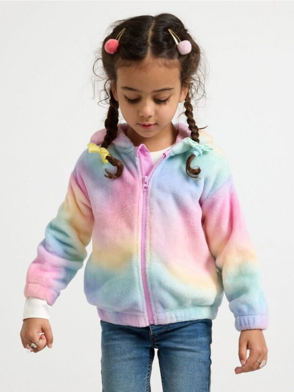 Hoodie with zip - 8583701-9857