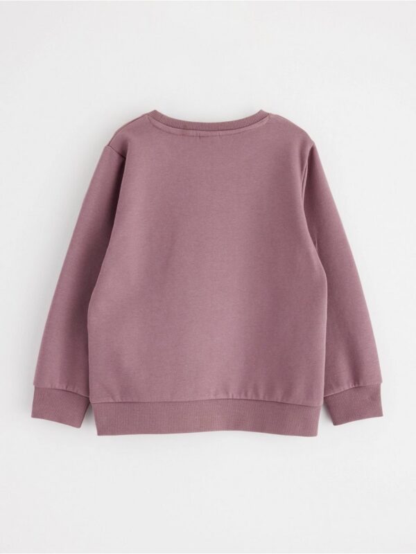 Sweatshirt with brushed inside - 8597413-9438