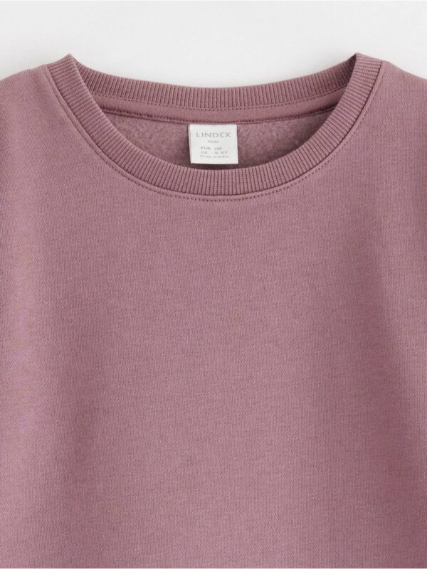 Sweatshirt with brushed inside - 8597413-9438
