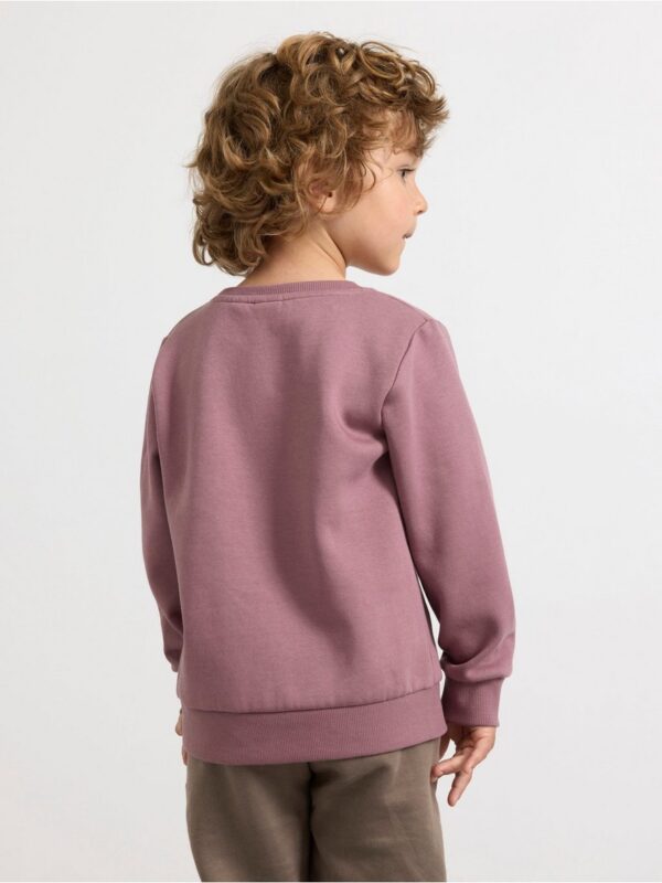 Sweatshirt with brushed inside - 8597413-9438