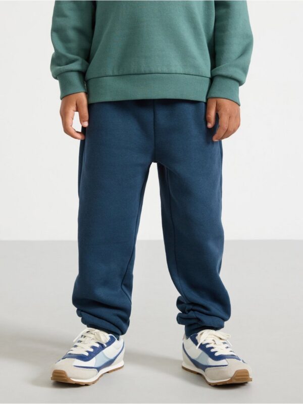 Joggers with brushed inside - 8597416-2065