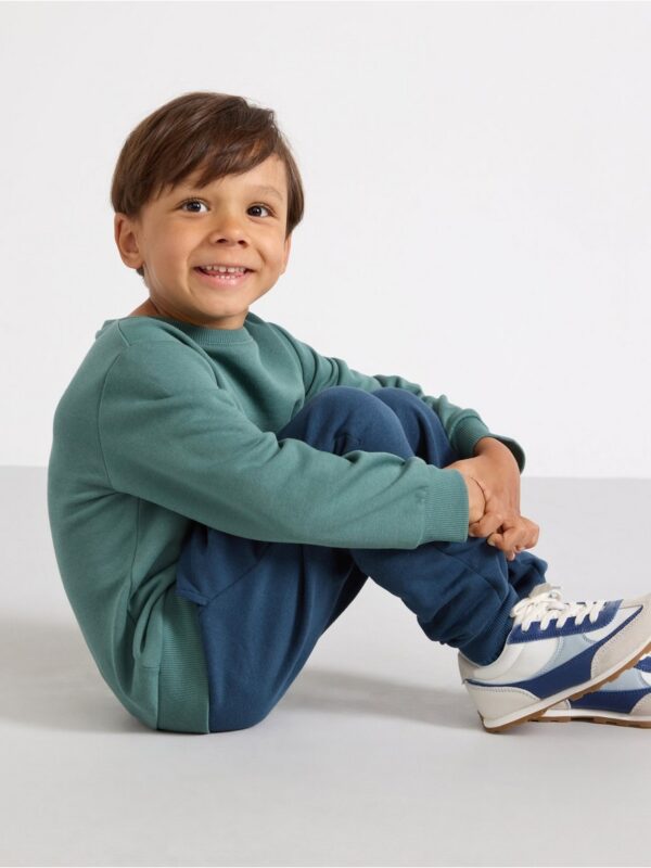 Joggers with brushed inside - 8597416-2065