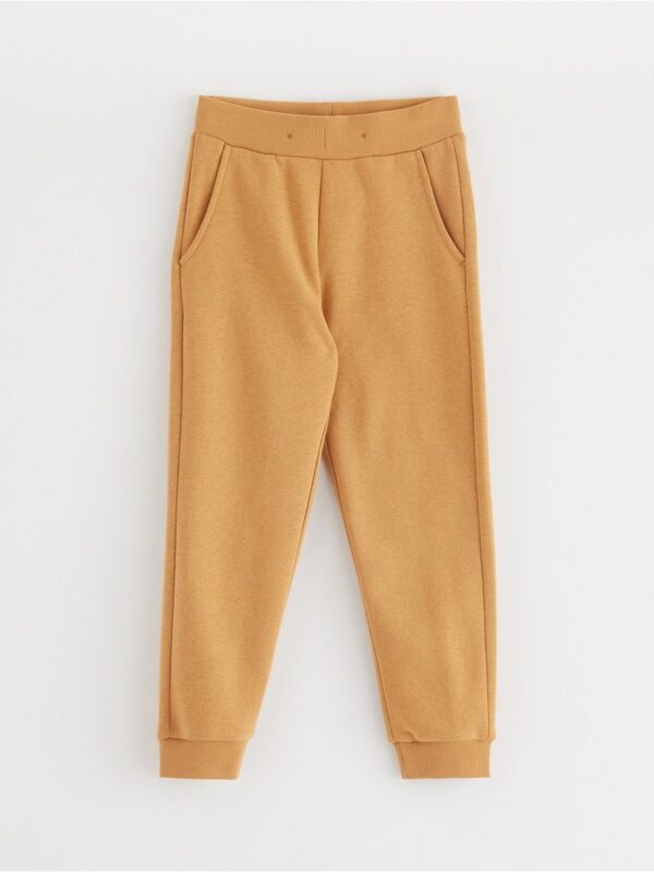 Joggers with brushed inside - 8597416-3012